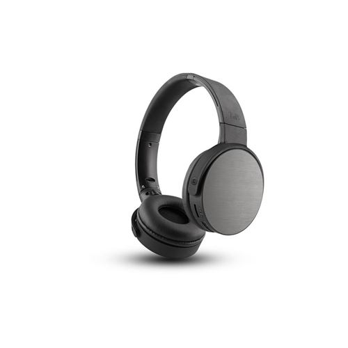 T'nB SHINE - Koptelefoon met micro - op oor - Bluetooth - draadloos - zwart