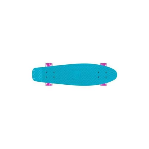 PROHIBITION Skateboard Retro Plastique Lumina - Enfant Mixte - Bleu