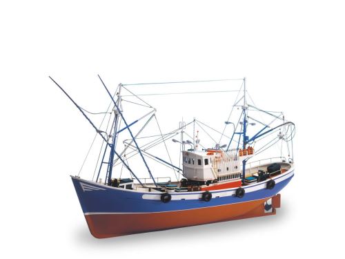 Artesania - Maquette en bois - Carmen II : bateau de pêche du Nord de l'Espagne