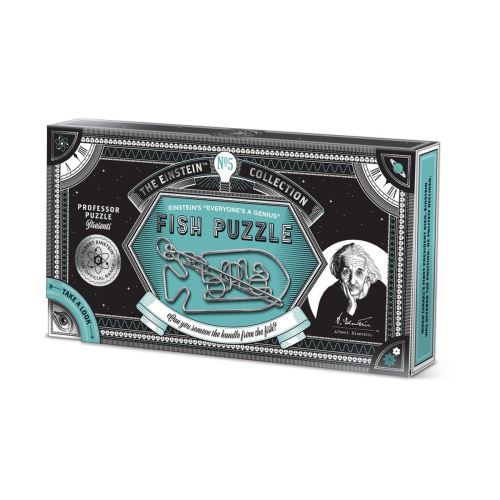 PROFESSOR PUZZLE Casse-tête FISH EINSTEIN N5 Multicolore