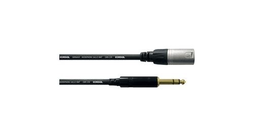 Cordial Cfm1. 5Mv - Câble Audio Xlr Mâle-Jack Stéréo Mâle 1,5 M - Image 1