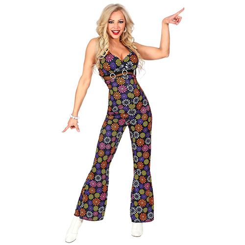Déguisement Hippie 70's Groovy Femme M Jaune 05002 Widmann M - Coloris : Jaune05002 Widmann