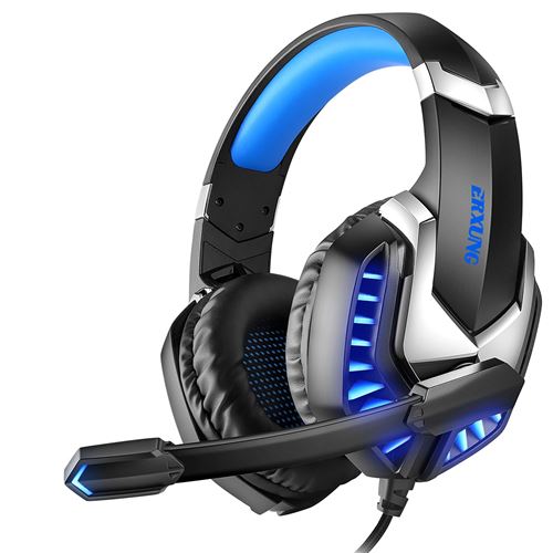 Casque Filaire ERXUNG J30 Bleu