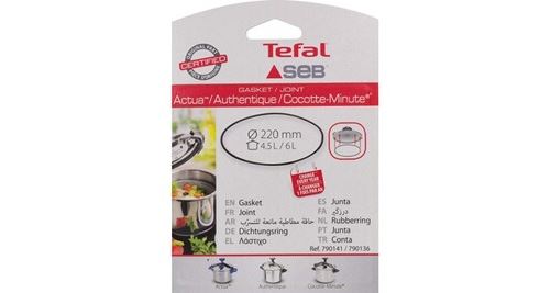 Non Communiqué Joint Silicone Pour Autocuiseurs (4,5 / 6 L Ø 220 Mm) Seb