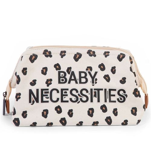 Trousse de toilette d&eacute;perlante Baby Necessities avec motif l&eacute;opard.
