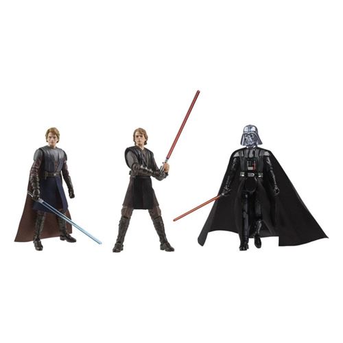Non Communiqué Star Wars Vintage Collection - Pack 3 Figurines The Journey Of Anakin Skywalker - Image 1