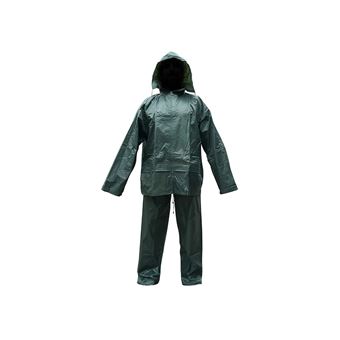 Ensemble de pluie souple - Veste et Pantalon AVERSE vert L - 1