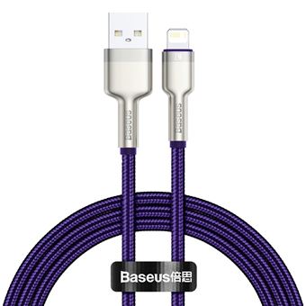 Baseus Cavo Lightning Serie Superior - Ricarica Veloce E Sincronizzazione Dati 2.4A, 2 Metri (Compatibile IPhone)