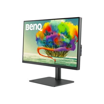 BenQ DesignVue PD2705U - Écran LED - 27&quot; - 3840 x 2160 4K UHD (2160p) @ 60 Hz - IPS - 350 cd/m² - 1200:1 - HDR10 - 5 ms - HDMI, DisplayPort, USB-C - haut-parleurs - 1
