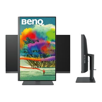BenQ DesignVue PD2705U - Écran LED - 27" - 3840 x 2160 4K UHD (2160p) @ 60 Hz - IPS - 350 cd/m² - 1200:1 - HDR10 - 5 ms - HDMI, DisplayPort, USB-C - haut-parleurs