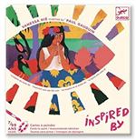 Kit créatif Djeco - Cartes à peindre - La Polynésie - 4 pcs