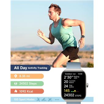 Montre connectée femme IDW16 1,95 100 modes sport Appels