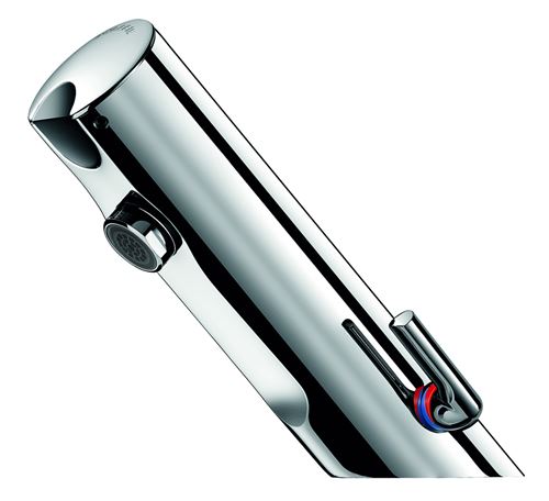 Non Communiqué Mitigeur Lavabo Électronique Infrarouge Tempomatic Mix 4 À Piles - Delabie - 494006
