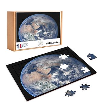 Globe terrestre UGEARS - Puzzle 3D Mécanique en bois - BCD Jeux