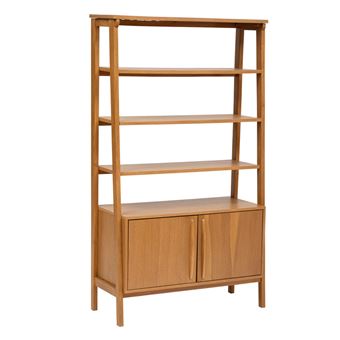 Etagère en pin étroite ‐ 4 niveaux | MUJI