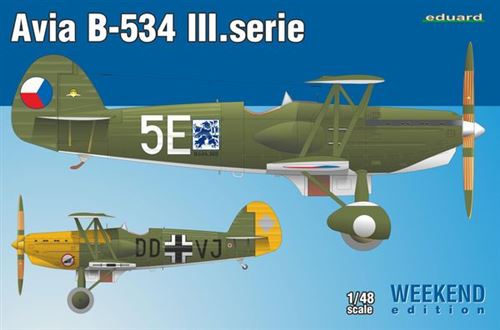 Avia B-534 Iii.serie Weekend Edition - 1:48e - Eduard Plastic Kits