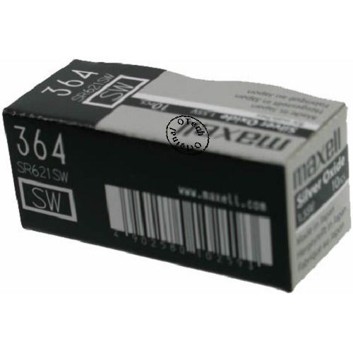 Pack de 10 piles maxell compatible avec MAXELL SR621 - Otech