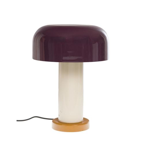 Lampe Janice prune en métal 42 cm30.00 cm AMADEUS 30.00x30.00 cm - Image 4