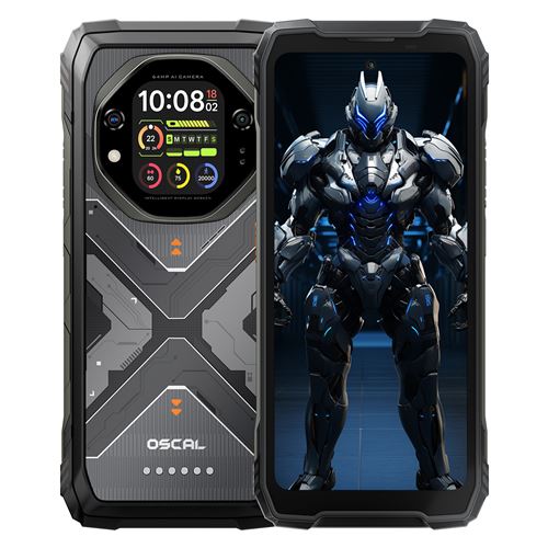  Smartphone TANK 1 6.78"", 16Go 512Go, 20000mAh,64MP+50MP ,Dual SIM 5G, GPS, NFC , WI-FI 6,T&eacute;l&eacute;phone Portable -640g-Noir 
