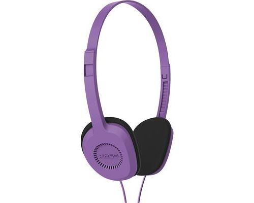 KOSS KPH8v Casque supra-auriculaire supra-aural serre-tête léger violet