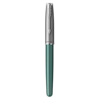 PARKER Sonnet Essentiel Stylo roller, Vert, Recharge noire pointe fine, Coffret cadeau