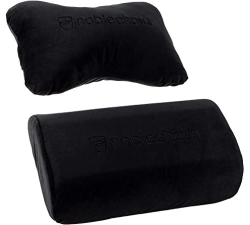 Noblechairs chic coussin de chaises fixé pour EPIC / ICON / HERO - noir / noir