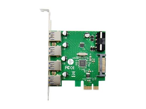 Non Communiqué Microconnect - Adaptateur Usb - Pcie 2.0 - Usb 3.0 X 3 + Usb 3.0 (Interne)