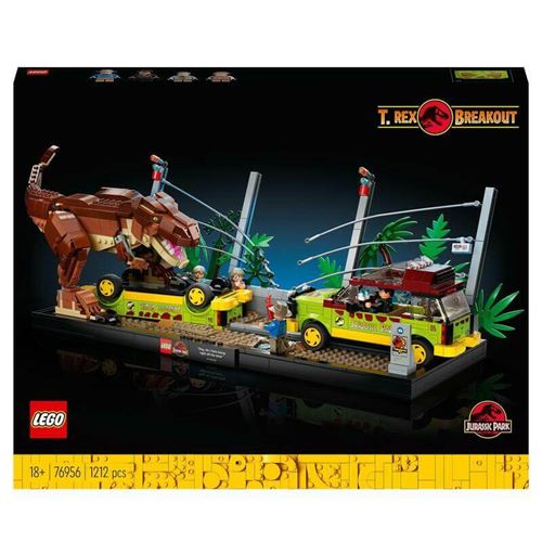 LEGO®Jurassic Park - L'Évasion du T-Rex - 76956