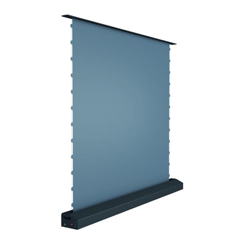KIMEX Ecran de projection motoris&eacute; tensionn&eacute; pop up 2,44 x 1,37m