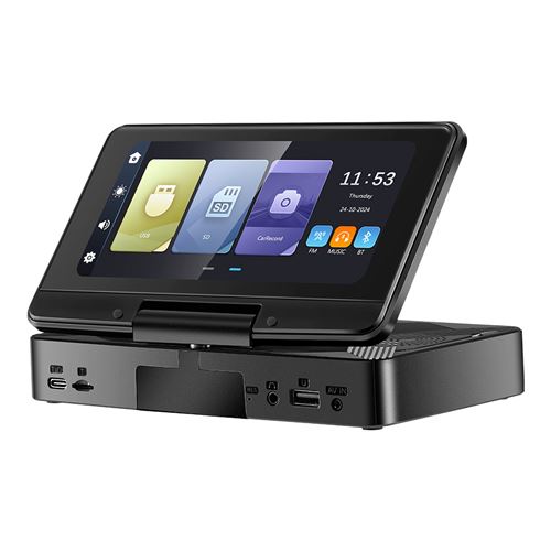 Gearelec Autoradio Portable 6.2pouces avec CarPlay Android Auto Bluetooth WiFi AUX Lien Miroir
