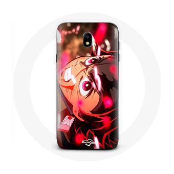 Coque pour Samsung Galaxy J5 2017 Tanjiro Demon Slayer Kimetsu no Yaiba en colère Maniacase - 1