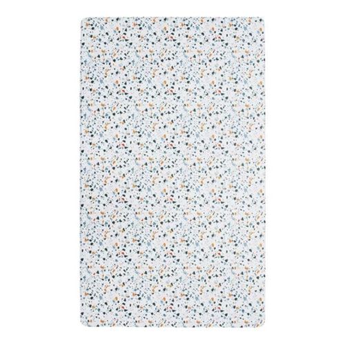 Tapis de cuisine Terrazzo - 45 x 75 cm - Noir