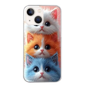 Coque Taperso pour iphone 13 avec motif chat totem - 1