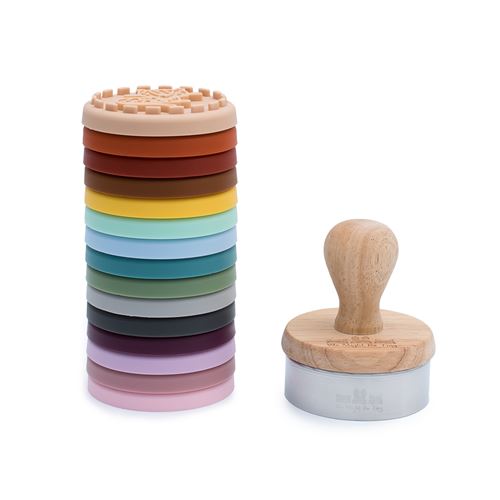 Kit de tampons décoratifs en silicone Multicolore We Might Be Tiny