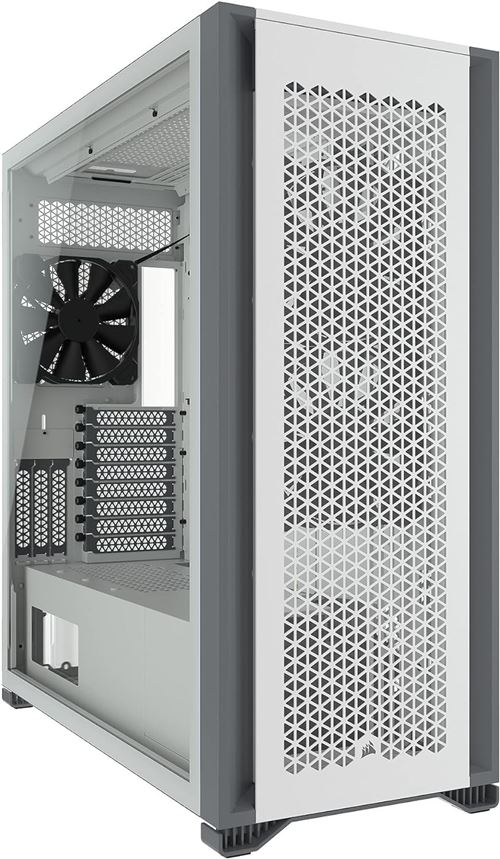 Corsair 7000D Airflow Blanc - GT/Sans Alim/E-ATX - Image 3
