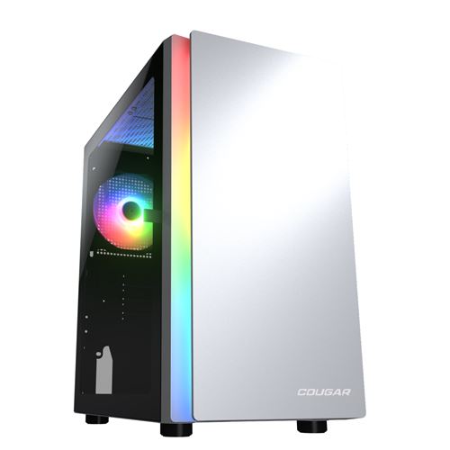 COUGAR Boitier PC Gaming - Gaming - PURITYRGBWHITE 