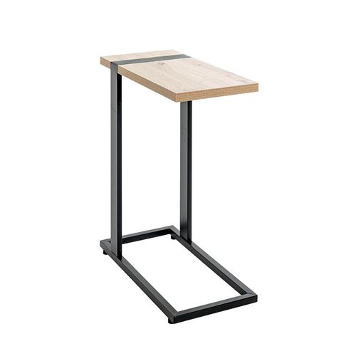 Generique Noir Table D'appoint "Miranda" 64Cm Chêne & - Image 3