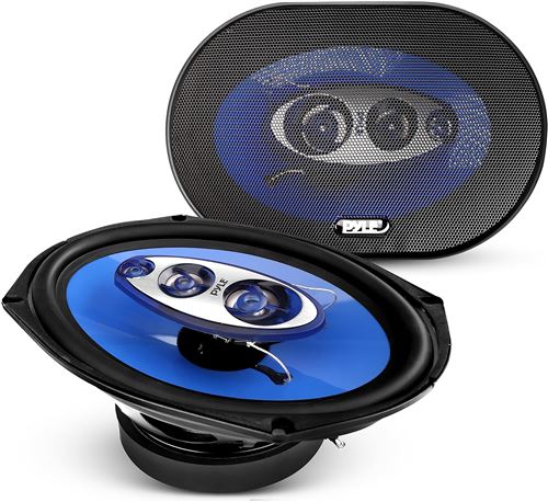 Haut-Parleurs Voiture - Pyle - 400 W - 4 Voies - Bleu