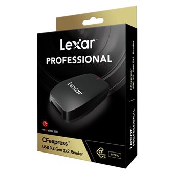 Lecteur de carte Lexar CF express Noir