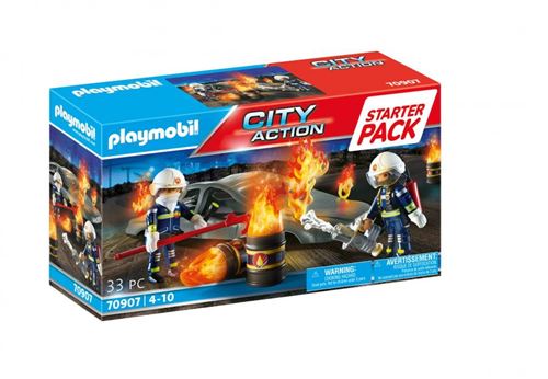 70907 Playmobil Pompiers et Incendie