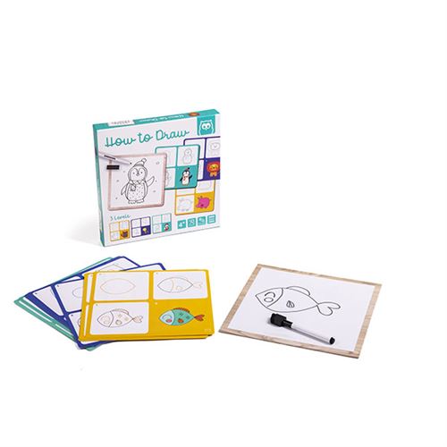 Jeu pour apprendre à dessiner Eurekakids pour enfants de 4 à 6 ans