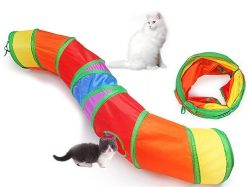 Meilleurs prix pour Tubes et tunnels Pliable Qumox Tente two-way pour Chat Chaton Chiot Lapin