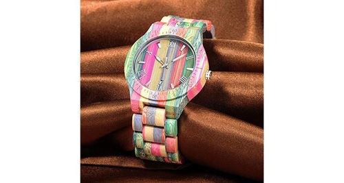 Montre en bambou pour homme deals