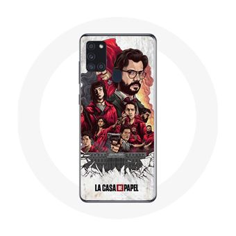 Etui voor Samsung Galaxy A21S La Casa De Papel poster kunst Maniacase - 1