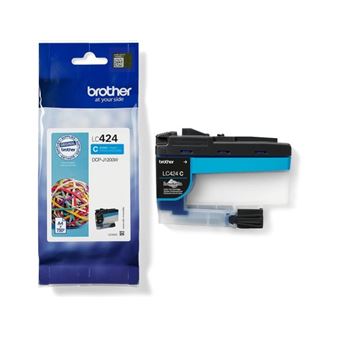 Brother LC424C - Cyan - original - cartouche d'encre - pour Brother DCP-J1200W