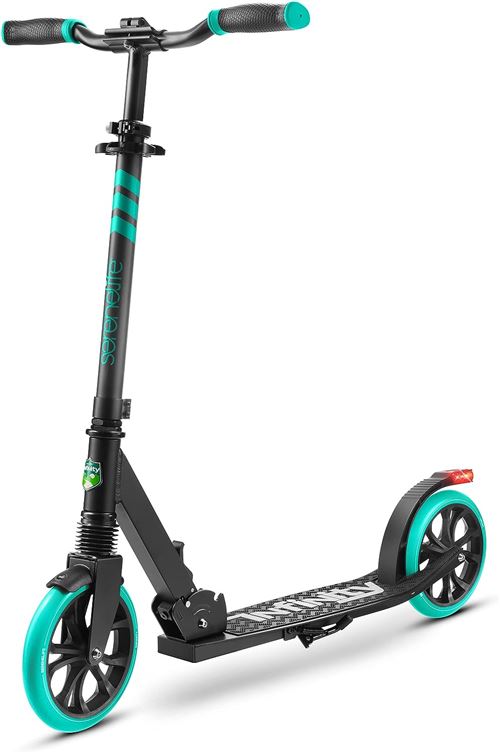 Trottinette freestyle - SereneLife - Turquoise - Pliable