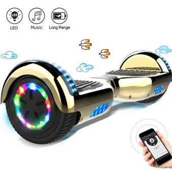 Hoverboard Tout Terrain 8.5 pouces avec Hoverkart, Premium Soft Siège