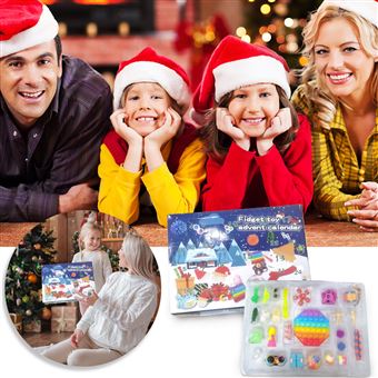 18€63 sur Fidget Toys anti-stress pour enfants C32 - Noël - Multicolore -  Autres Jeux créatifs - Achat & prix