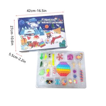18€63 sur Fidget Toys anti-stress pour enfants C32 - Noël - Multicolore -  Autres Jeux créatifs - Achat & prix