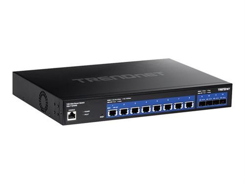 Trendnet Teg 7124Ws - Commutateur - Intelligent - 8 X 10Gbase-T + 4 X 10 Gigabit Sfp+ - Montable Sur Rack - Conformité Taa - Image 3